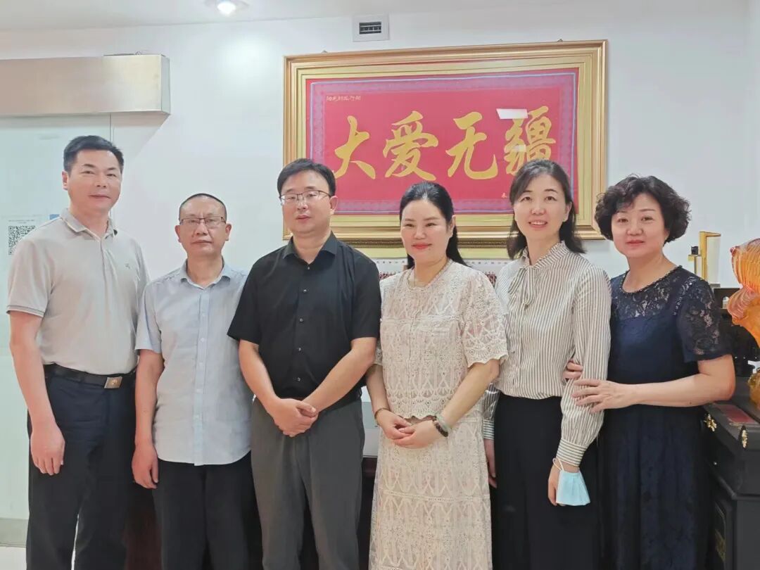 湖北省民政厅慈善事业促进处莅临湖北省阳光慈善物资中心调研